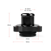 2pcs Water Hose Fitting Replacement For BMW 335i 335xi N54 N52